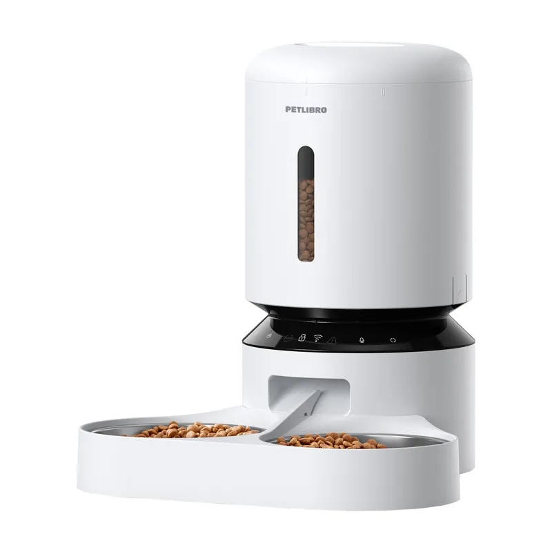 Petlibro Granary food dispenser with double bowl, Wifi, 5L(white)